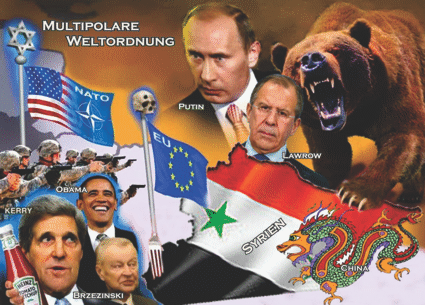 Pax americana / russische Föderation / multipolare Welt
